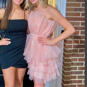 Pink Glitter Sparkle Tulle Dress